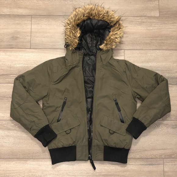 Garage 2 in 1 reversible winter bomber jacket - Picture 2 of 6